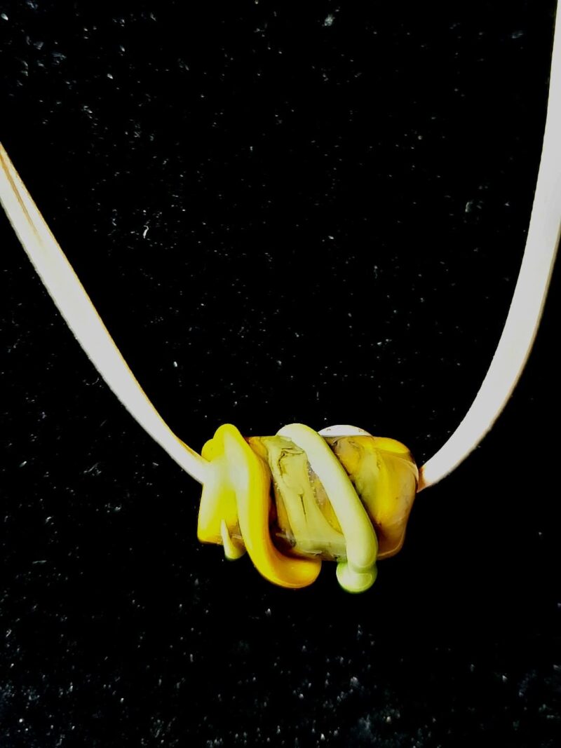Collar cuentas Lampwork - Imagen 2