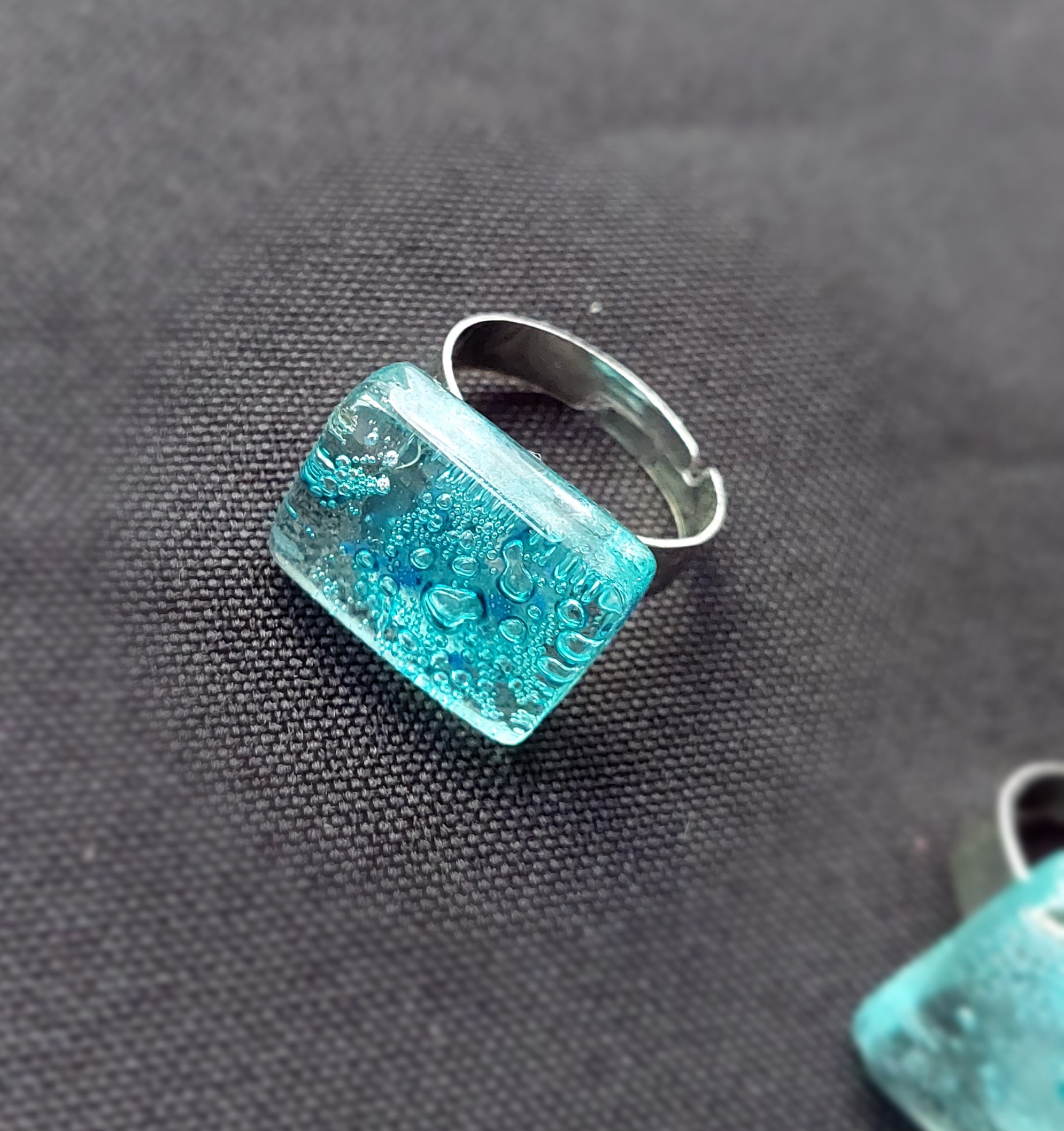 ANILLOS BURBUJAS DE MAR